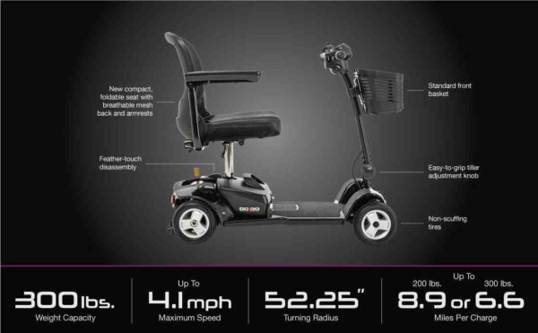 Pride Scooter Go-Go Ultra X 4-Wheel - S49