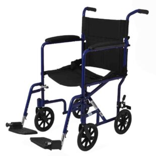 Medline Basic Aluminum Transport Chair