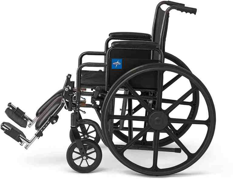 K1 Wheelchair Elevating Leg Rests 18" Seat Coastal Medical Equipment