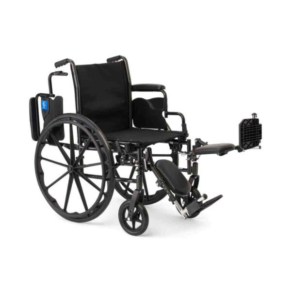 18 inch wide wheelchair leg rests k3186n24e