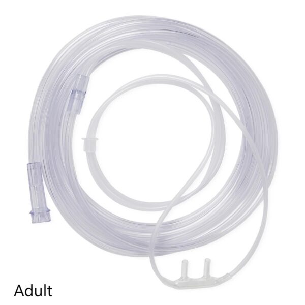 Adult Soft-Touch Nasal Cannula with 7 Foot Tubing and Standard Connector HCS4518 hcs4504bh
