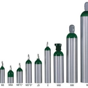 Oxygen Cylinder Tank – M6 Empty – Coastal Medical Equipment