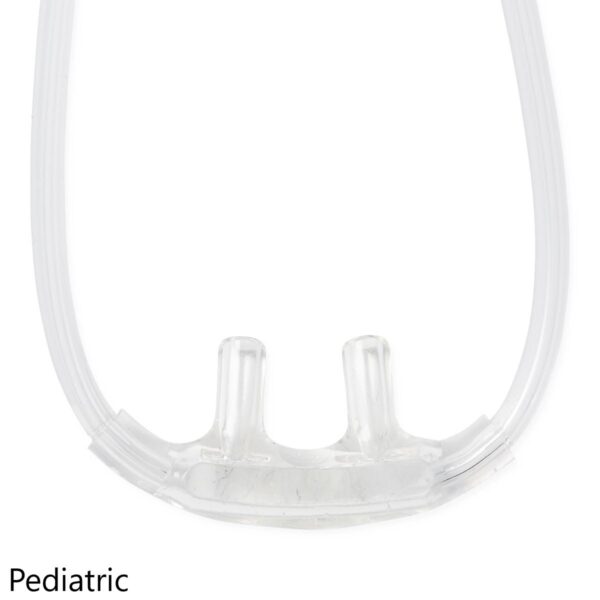 pediatric soft touch nasal cannula with 7' tubing and standard connector hcs4518