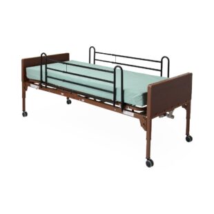 Full rail medline homecare beds mds89695n