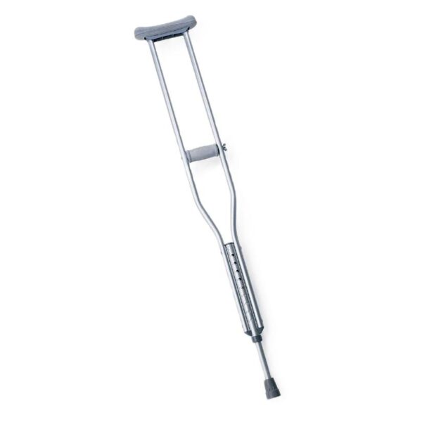 Pushbutton aluminum child size crutches mds80337hh