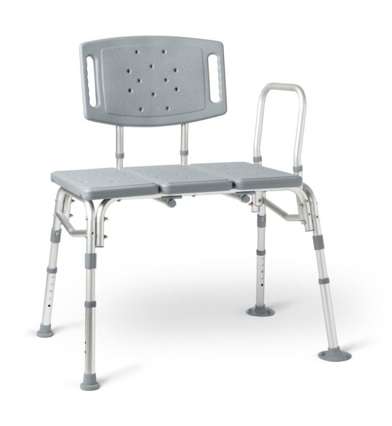 Transfer Shower Bath Bench with Back Bariatric Coastal Medical