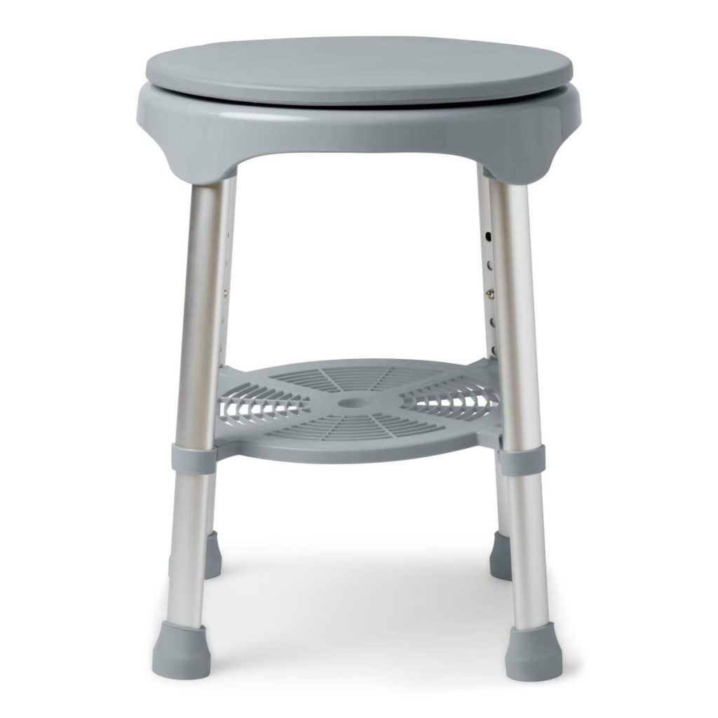 Bath Padded Swivel Shower Stool Coastal Medical Equipment