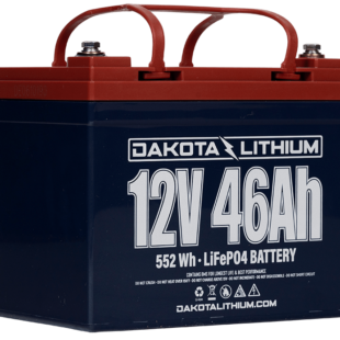 12v 46ah dakota lithium u1 lifepo4 scooter wheelchair battery