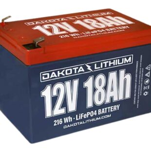 dakota lithium 12v 18ah battery