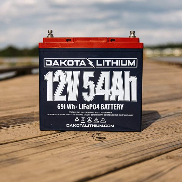 12v 54ah dakota lithium u1 lifepo4 scooter wheelchair battery