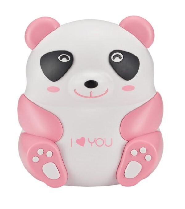 panda pediatric kids compressor nebulizer pink
