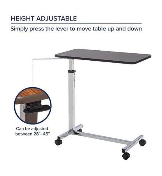 Table NonTilt Overbed Coastal Medical Equipment