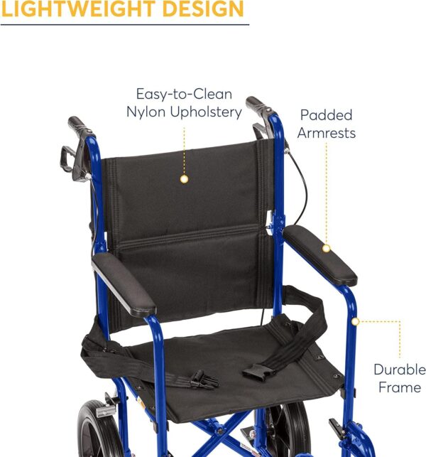 transport chair lightweight aluminum