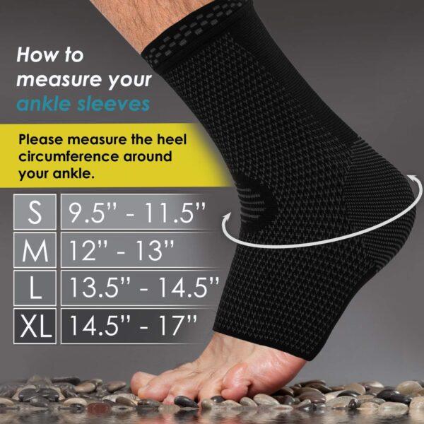 ankle brace compression support sleeve