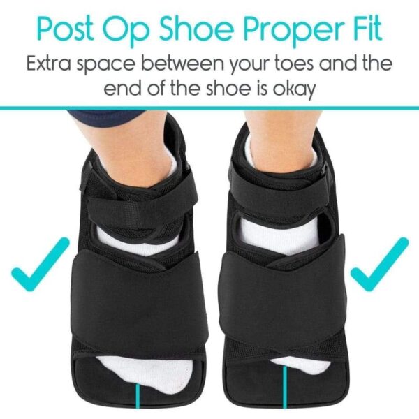 unisex post op shoes select size