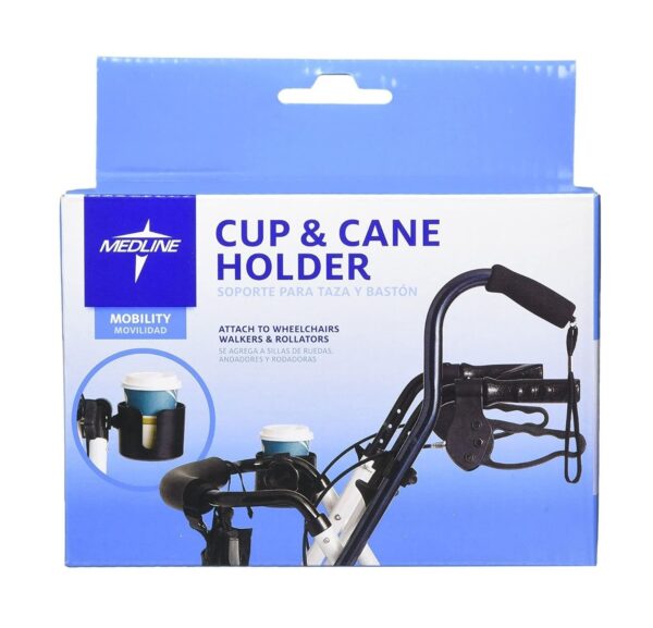 cup and cane holder set