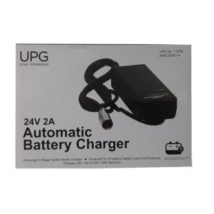 upg battery charger 24v 2 amp xlr ELE1909103