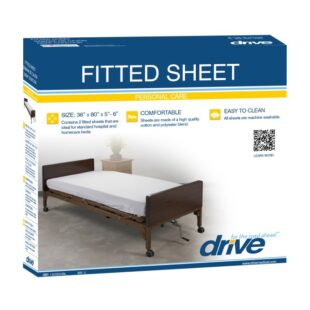 Drive Medical 15030HBL Hospital Bed Sheet Set